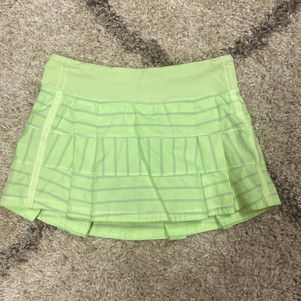 05 -Lululemon Pace Rival Skirt (Regular) * Stretch
Deauville Stripe Clear Mint - Picture 1 of 6